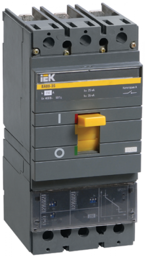 Автоматический выключатель ВА88-35  3Р  250А  35кА  с электронным расцепителем MP 211 | код. SVA31-3-0250 | IEK 